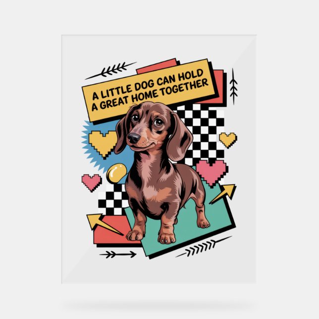 A Little Dog Can Hold A Great Home Together (Recto)