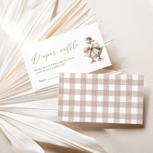 A Little Duckling Baby Shower Diaper Raffle