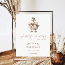A Little Duckling Baby Shower Welcome