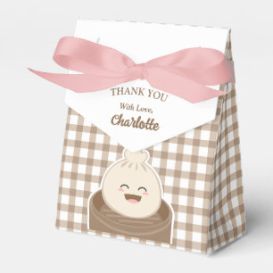 A Little Dumpling is On The Way Baby Shower  Favor Box