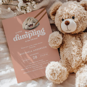 A Little Dumpling Is On The Way Baby Shower Invitation