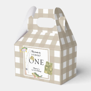 A little Fisherman Birthday Party Favor Box