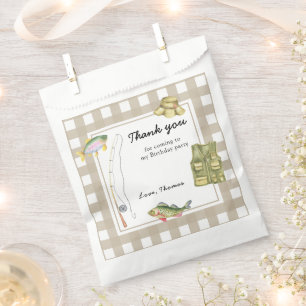 A little Fisherman Birthday Thank you Favour Bag