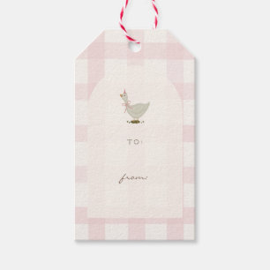 A Little Goose Pink Gift Tags