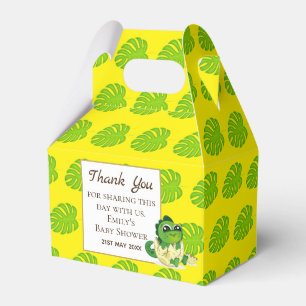 A Little Hatchling DINOSAUR Baby Shower Party Favor Box