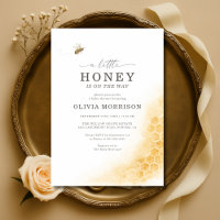 A Little Honey Honeycomb Bee Baby Shower