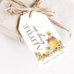 A Little Honeybee -  Spring Baby Shower Favour Gift Tags<br><div class="desc">Treat your friends and loved ones for attending the mama to bee's baby shower with this stunning watercolour storybook bumblebee gift and favour tag. This design features greenery,  floral compositions and sweet bumblebees.</div>