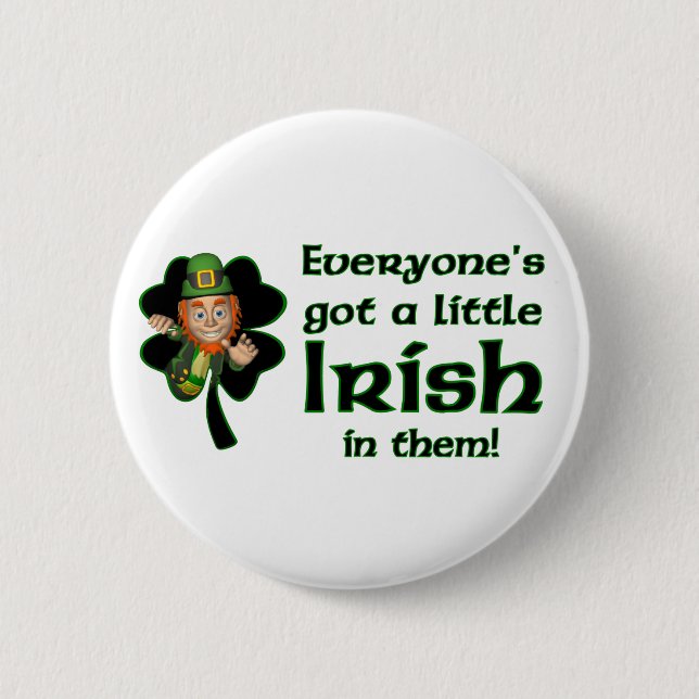 A little Irish button (Front)
