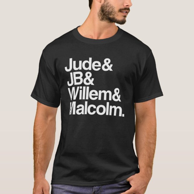 A LITTLE LIFE book JB  Jude  Willem  Malcolm202 T-Shirt (Front)
