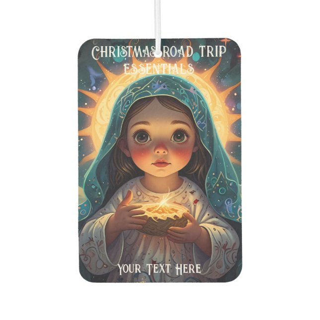 A Little Light of Christmas Air Freshener (Front)