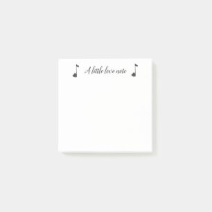 A Little Love Note Sticky Note Pad