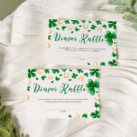 A Little Lucky Charm Baby Shower Diaper Raffle