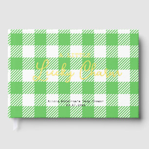 A Little Lucky Charm baby shower Guest Book