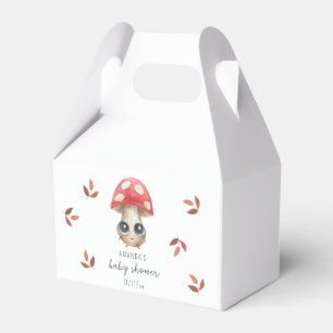 A little mushroom is on the way - Baby shower Favor Box