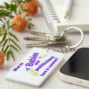 A Little Or A Lot Keychain