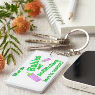 A Little Or A Lot Keychain