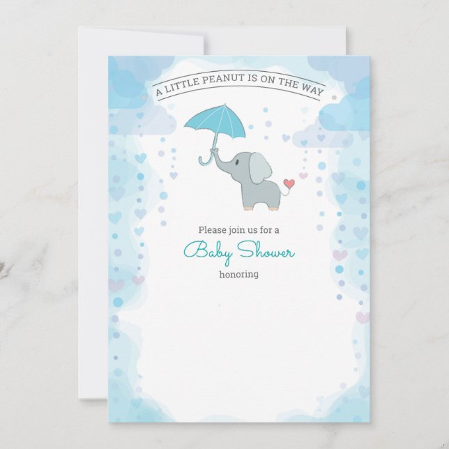 A little peanut is on the way (Front)