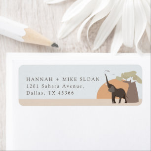 A Little Peanut   Safari Desert Return Address