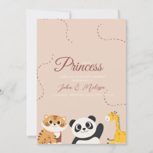 A little pincess is comming invitation