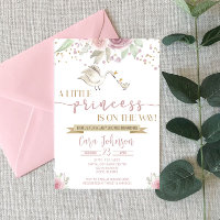 A Little Princess Mom Baby Swan Crowns Baby Shower