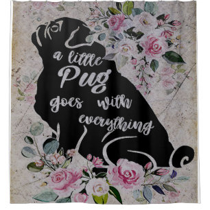 A Little Pug Goes With Everything, Funny Pug Gift