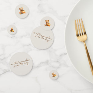 A Little Pumpkin Baby Shower Decorations Confetti