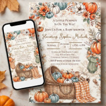 A Little Pumpkin Baby Shower