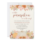 A Little Pumpkin Fall Autumn Floral Baby Shower