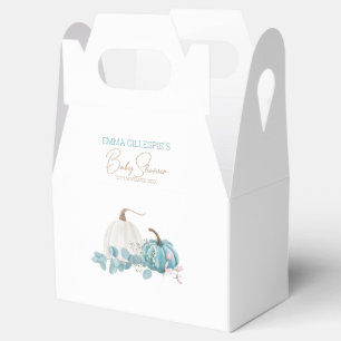 A Little Pumpkin Fall Baby Shower Favor Box