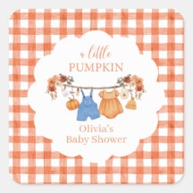 A little pumpkin fall Baby Shower