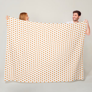A Little Pumpkin Fleece Blanket