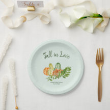 A Little Pumpkin Greenery Fall Baby Shower