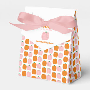 A Little Pumpkin Is On The Way Favor Box