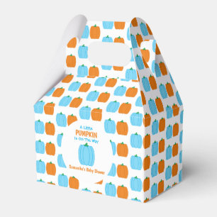 A Little Pumpkin Is On The Way Favor Box