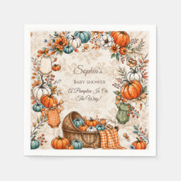 A Little Pumpkin Napkin