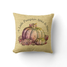 A Little Pumpkin Spice is Nice" Fall Colour deco