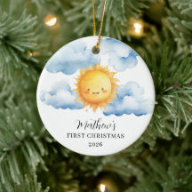 A Little Ray of Sunshine Baby First Christmas