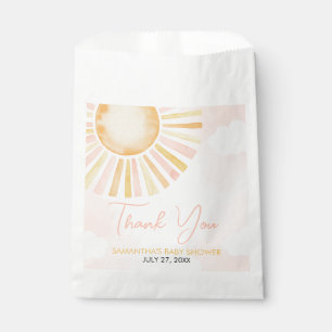 A Little Ray of Sunshine Baby Shower  Favour Bag