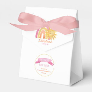 A Little Ray of Sunshine Girl Baby Shower  Favor B Box