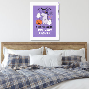 A Little Roar, But Very Demure Canvas Art