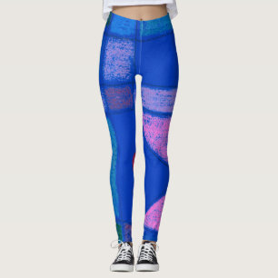 A little room in Venice by Paul Klee, Abstract Art Leggings