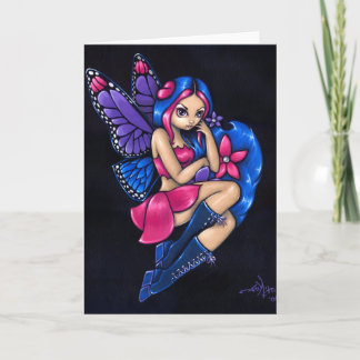 "A Little Shy" Greeting Card