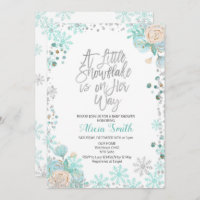 A Little Snowflake is on Her Way Baby Shower