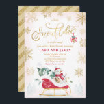 A Little Snowflake Is On The Way Baby Shower  Invitation<br><div class="desc">A Little Snowflake Is On The Way Baby Shower Invitation</div>