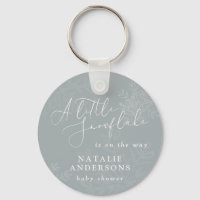 A little snowflake winter baby shower party 
