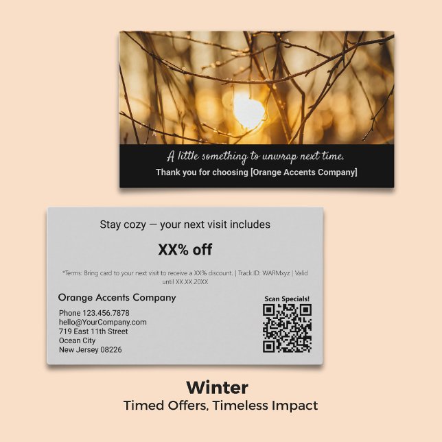 A Little Something to Unwrap Next Time - Winter Discount Card (A Little Something to Unwrap Next Time - Winter Discount Card)