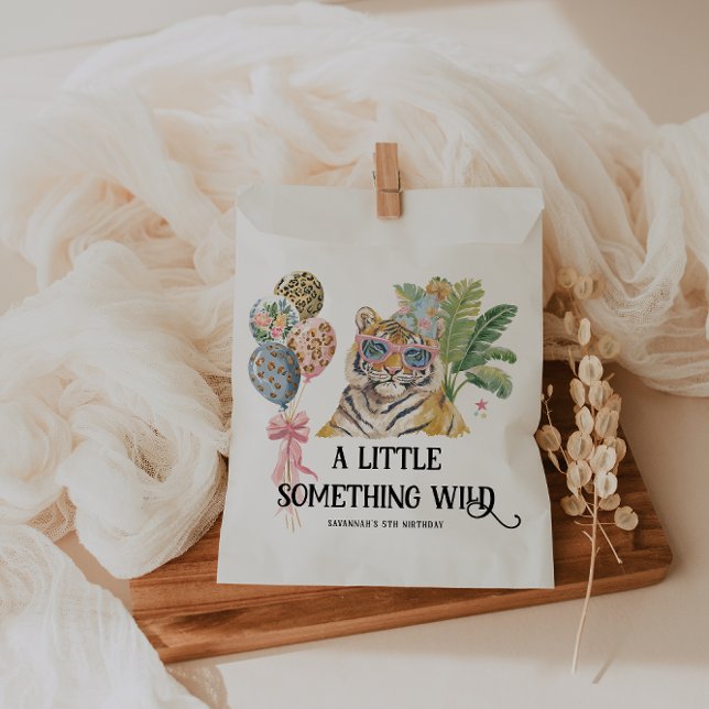 A Little Something Wild Jungle Party Favour Bag (Creator Uploaded)