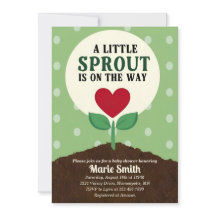 A Little Sprout is on the Way Baby Shower