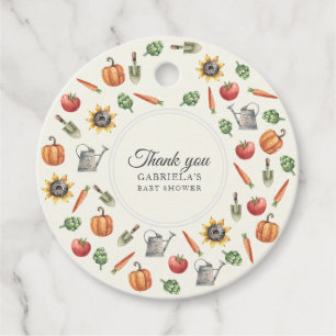 A Little Sprout Is On the Way Thank You Favour Tags