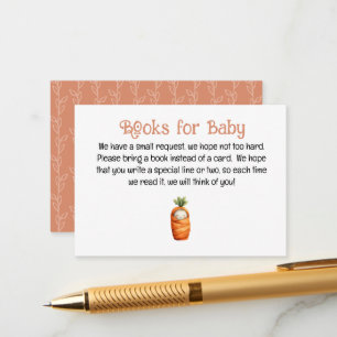 A Little Sprout on the Way Books for Baby Card